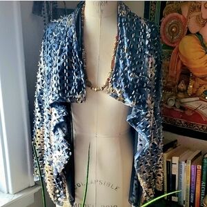 Alberto Makali Black and White Mesh Jacket